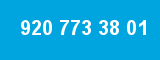920 773 38 01 920 773 38 01